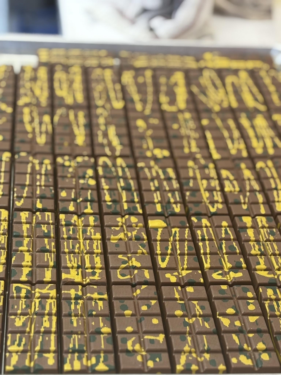 Tablettes de chocolat Dubaï