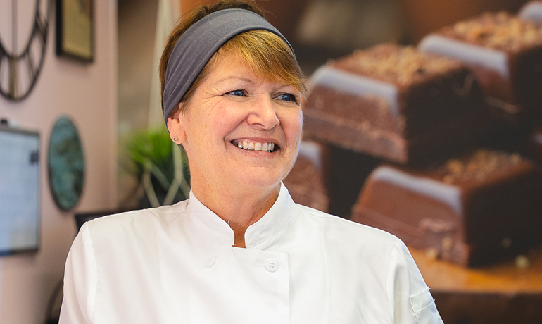 Sophie Marion, maître chocolatière Beljade