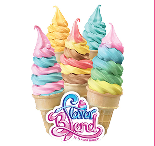 Cornets crème glacée molle