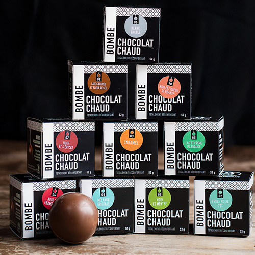 bombes chocolat chaud