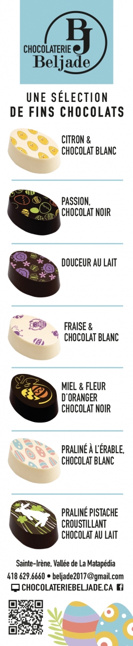 Coffret de 7 chocolats fins Printemps