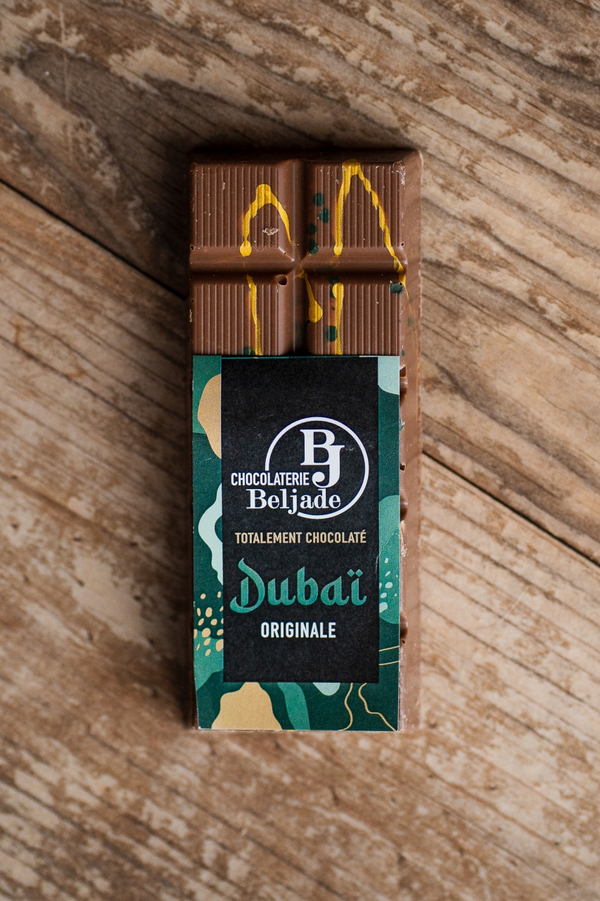 Tablettes de chocolat Dubaï