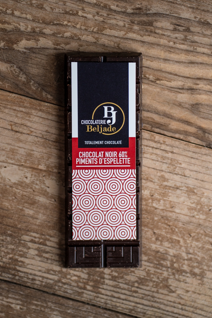 Tablettes de chocolat Beljade
