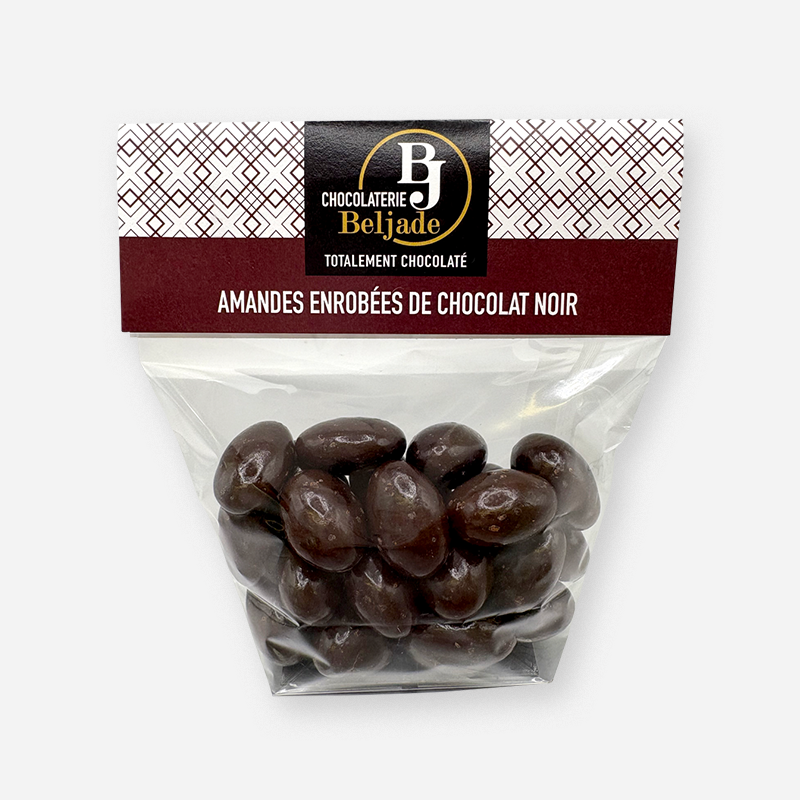 Amandes enrobées de chocolat