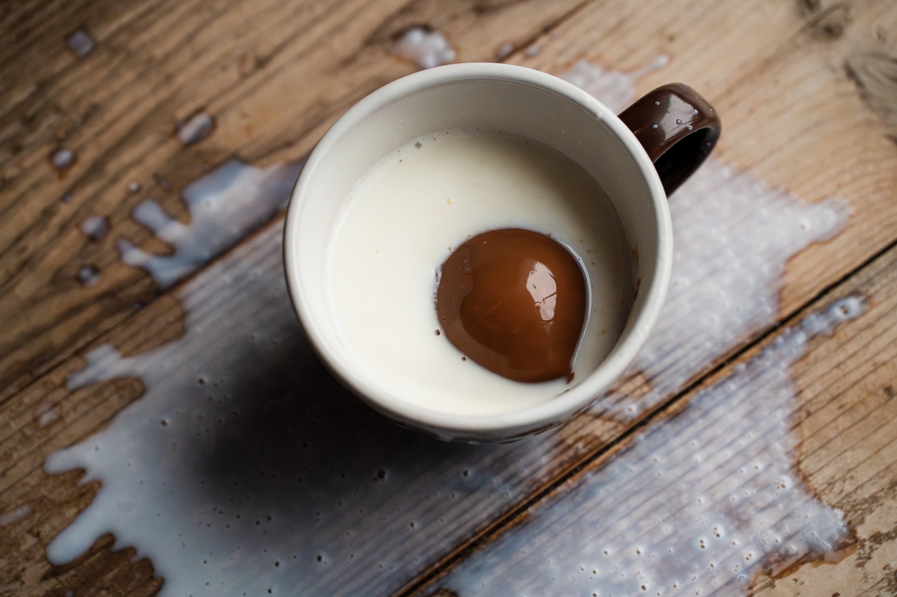 Bombes de chocolat chaud